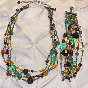 Lia Sophia Necklace/Bracelet Set